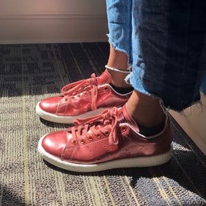 Copper Metallic Adidas Stan Smiths